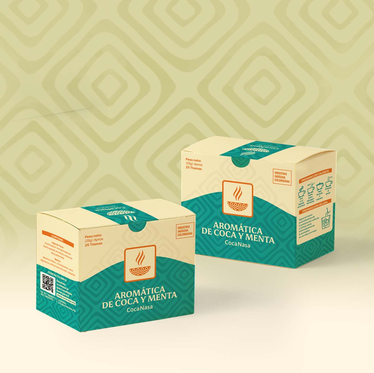 AROMÁTICA DE COCA Y MENTA AROMÁTICA DE COCA Y MENTA