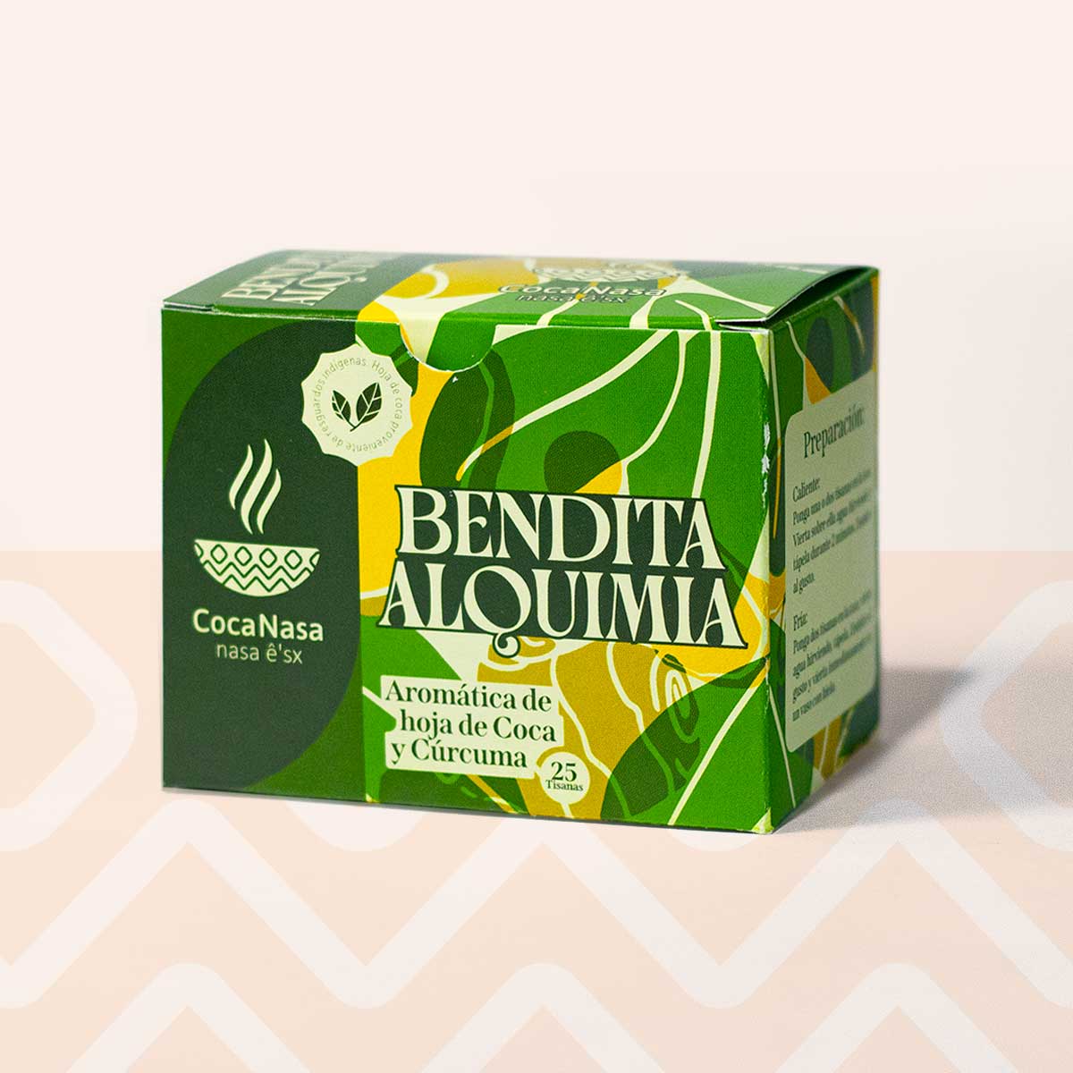AROMÁTICA DE COCA Y CÚRCUMA-BENDITA ALQUIMIA