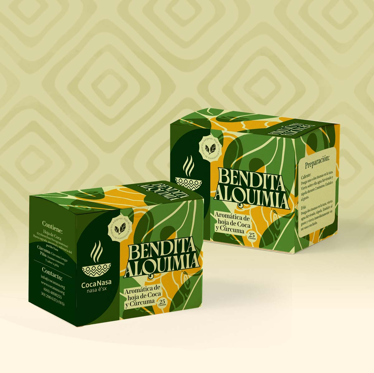 AROMÁTICA DE COCA Y CÚRCUMA-BENDITA ALQUIMIA AROMÁTICA DE COCA Y CÚRCUMA-BENDITA ALQUIMIA