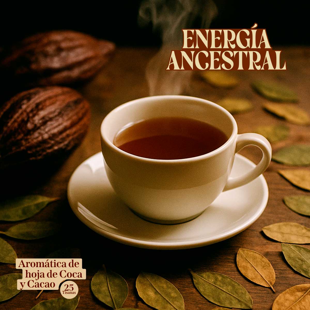 AROMÁTICA DE COCA Y CACAO - ENERGÍA ANCESTRAL