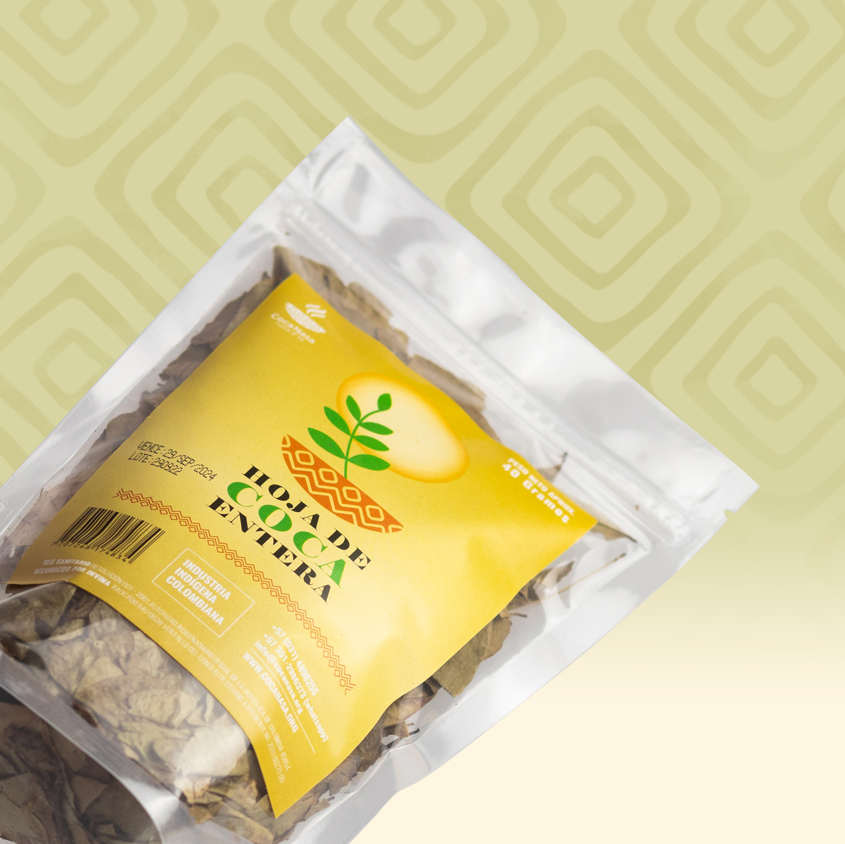 HOJA DE COCA X40 GRAMOS